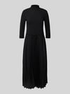 Tommy Hilfiger Tailliertes Freizeitkleid aus Viskose-Mix BLACK