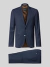 bugatti regular fit pak met 2-knoops colbert Blauw