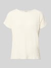 s.Oliver RED LABEL relaxed fit T-shirt met structuurpatroon Wit
