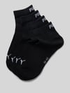 PUMA Sneakersocken mit Logo im 4er-Pack Black