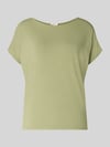 s.Oliver RED LABEL T-shirt o kroju loose fit z mieszanki wiskozy Khaki