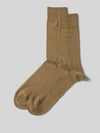 BOSS Socken aus Baumwoll-Mix im 2er-Pack Beige