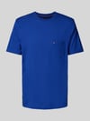 Tommy Hilfiger T-shirt o kroju regular fit z czystej bawełny Królewski niebieski
