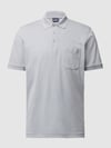 RAGMAN Poloshirt met borstzak Zilver gemêleerd
