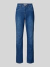 Brax Straight fit jeans met 5-pocketmodel, model 'Carola' Blauw