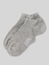 camano Sneakersocken im 2er-Pack Modell 'SILKY' Hellgrau