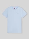 Tommy Jeans regular fit T-shirt van puur katoen Lichtblauw