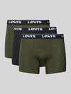 Levi's® Trunks mit Label-Bund im 3er-Pack Oliv