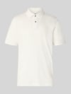 Fynch-Hatton Regular Fit Poloshirt mit Logo-Stitching Offwhite