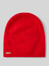 Seeberger Doppelt gestrickte Beanie aus reinem Kaschmir Rot