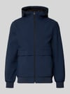 Tom Tailor Denim Regular Fit Funktionsjacke mit Kapuze Dunkelblau