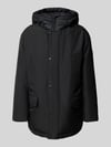 BOSS Orange Relaxed Fit Parka mit Kapuze Modell 'OSIASS1' Black