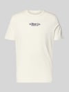 s.Oliver RED LABEL Regular Fit T-Shirt aus reiner Baumwolle Weiss