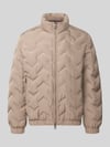 Antony Morato Steppjacke mit Stehkragen und Reißverschlusstaschen Sand