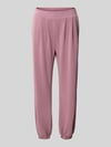 EA7 Emporio Armani Sweatpants mit elastischem Bund Rose