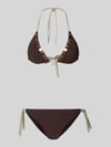 Banana Moon Bikini mit Schnürung Modell 'YERODASIA KERANGA' Mittelbraun