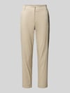 Christian Berg Woman Slim Fit Stoffhose in verkürzter Passform Kitt