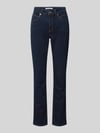 MAC Straight-fit jeans met stretchanteil model 'MELANIE' Marineblauw