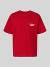 JACK & JONES t-shirt met statementprint model 'NORREBRO' Rood