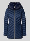 MICHAEL Michael Kors Steppjacke mit Steppnähten und Kapuze Dunkelblau