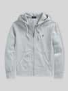 Polo Ralph Lauren Regular Fit Sweatjacke aus Baumwoll-Mix Mittelgrau