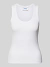 JJXX Tanktop met ribstructuur model 'FRIDA' Wit
