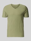 MCNEAL T-Shirt mit V-Ausschnitt Lind