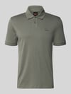 BOSS Orange regular fit poloshirt van puur katoen model 'INTERLOCK' Olijfgroen