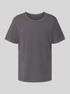 SLG Regular Fit T-Shirt mit Rundhalsausschnitt Hellgrau