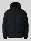 Tom Tailor Denim Regular fit Buffer jacket met Capuchon BLACK