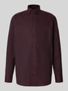 OLYMP Luxor Comfort Fit Businesshemd aus reiner Baumwolle Bordeaux