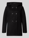 VERO MODA Regular fit lange jas met capuchon model 'FORTUNESHILA' Zwart