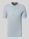 DRYKORN Slim fit poloshirt model 'Triton' Lichtblauw