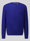 Polo Ralph Lauren Regular Fit Pullover aus Woll-Kaschmir-Mix Blau