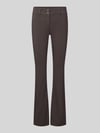 REVIEW Stoffhose mit Gesäßleistentasche Dunkelgrau