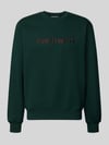 Carhartt Work In Progress Regular Fit Sweatshirt aus Baumwoll-Mix mit Logo-Stickerei Dunkelgruen