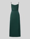 VILA Abendkleid aus Satin Modell 'RAVENNA' Dunkelgruen