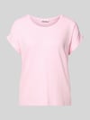 ONLY Regular Fit T-Shirt aus Viskose-Mix Modell 'MOSTER' Rosa