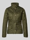 Barbour Kurtka pikowana o kroju regular fit ze stójką model 'FLYWEIGHT' Oliwkowy