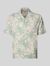 ONLY & SONS Regular Fit Freizeithemd aus Baumwoll-Leinenn-Mix Modell 'CAIDEN' Beige