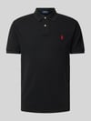 Polo Ralph Lauren Koszulka polo z wyhaftowanym logo Czarny