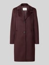 s.Oliver RED LABEL Regular Fit Mantel mit Woll-Anteil Bordeaux