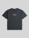 G-Star RAW T-shirt z centralnym nadrukiem z logo Ciemnoniebieski