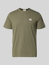 Calvin Klein Jeans męski t-shirt o kroju regular fit z czystej bawełny Khaki