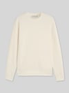 Tom Tailor Denim Regular Fit Sweatshirt aus Baumwoll-Mix Offwhite