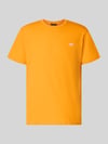 Emporio Armani T-Shirt mit Logo-Patch und Rundhalsausschnitt Orange