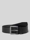 BOSS Leren riem met doornsluiting, model 'Joris' Zwart
