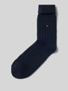 Tommy Hilfiger Sokken met logodetail Donkerblauw
