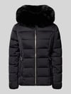 khujo Steppjacke mit Kunstfell und Reißverschluss Modell 'DANIDA' Black