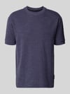 Marc O'Polo Relaxed Fit T-Shirt aus Baumwoll-Mix Dunkelblau